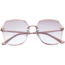 Bertha Renata Sunglass - Womens, Rose Gold/Pink, One Size, BRSBR046LB