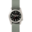 Bertucci Watches A-2S Field Watch with Black dial/Brushed Stainless Case, 40mm 11051