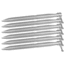 Big Agnes 6in Tent Stakes - 6 Pack, Silver, 6in, ASTAKEPK619