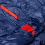 Big Agnes Cinnabar -40, 850 Downtek, Pumpkin, Long, Left Zipper, BCN40LL23