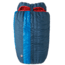 Big Agnes King Solomon 15 Double Sleeping Bag 650 DownTek, Blue/Red, 40in Double Wide, BDWKS19