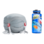 Big Agnes Lost Ranger Ul 3N1 15 850 Downtek Sleeping Bag, Gray/Orange, Regular Left, BLRUL3N115RL22