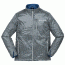 Big Agnes Men's Ellis Jacket - Pinneco Core, Gray/Dark Blue, Large, 31203-032-LG