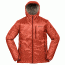 Big Agnes Men's Farnsworth Hooded Jacket - Pinneco Core, Orange/Taupe, Large, 31202-811-LG