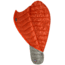 Big Agnes Pluton UL 40 850 DownTek Sleeping Bag, Gray/Pumpkin, Long, Left Zipper, BTMPULLL23