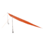 Big Agnes Ptarmigan Tarp, 10 x 10, Orange/ Cream, 841487112790