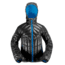 Big Agnes Shovelhead Hooded Jacket - Men's, Black/Blue, XX-Large, 572610