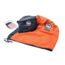 Big Agnes Tent Floor Protector, Orange/Navy, 90x90, ATFP9019
