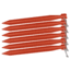 Big Agnes 8in Tent Stakes - 6 Pack, Red, 8in, ASTAKEPK819