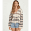 Billabong Baja Long Sleve Beach Hooded Sweater - Womens, Cream, Medium JV01QBBA-CRM-M