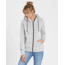 Billabong A/Div Boundary Half-Zip Pullover Fleece - Womens, Grey Heather, Large, J623SBBO-GRH-L