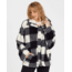 Billabong Cozy Days Sherpa Jacket - Womens, Black/White, Small, J604SBCO-BLW-S