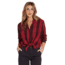 Billabong Cozy Down Polar Fleece Jacket - Womens, Garnet, Medium, J508SBCO-GAR-M