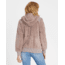 Billabong Cozy Down Polar Fleece Jacket - Womens, Stone, Medium, J612MCOZ-STN-M