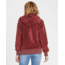 Billabong Cozy Down Polar Fleece Jacket - Womens, Vintage Plum, Extra Large, J612MCOZ-VPL-XL