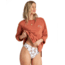 Billabong Eco Fleece Sweater - Womens, Henna, Small, J6081BEC-hen-S