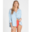 Billabong Feeling Salty - Shirt - Womens, Chambray, Medium, J539TBFE-CHY-M