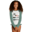 Billabong Girls Sol Searcher Long Sleeve Rashguard, Seashell, Large, YR01VBSO-SSL-L