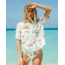 Billabong Hana Koa - Button Up - Womens, Seaspray, Large, J508UBHA-SPY-L