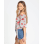 Billabong New Lust - Shirt - Womens, White Cap, Medium, J513TBNE-WCP-M