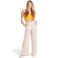 Billabong New Waves Stripe - Casual Pants - Womens, Warm Sand, Small, J323JNEW-WSN-S