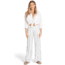 Billabong New Waves Stripe - Casual Pants - Womens, White Stripe, Large, J323JNEW-WAI-L