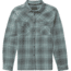 Billabong Overseas Flannel Long Sleeve Shirt - Mens, Powder Blue, Small M530QBOV-POW-S