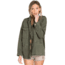 Billabong Right Left Right, Zipped Army Jacket - Womens, Olive, Large, J702QBRI-OLV-L