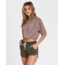 Billabong Road Trippin Mid-Rise Woven Short - Womens, Olive, Small, J202EROA-OLV-S