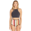Billabong Sleeveless Sea Crop - Swim Top - Womens, Black Olive, Medium, JWSHTBHT-BOL-M