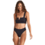 Billabong Sol Searcher Maui Rider Bikini Bottom - Womens, Black Pebble, Large, XB01UBSO-BPB-L