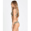 Billabong Sol Searcher Plunge - Swim Top - Womens, Sage, Large, XT01TBSO-SAG-L