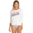 Billabong Summer Babe Sweatshirt - Womens, Cool Wip, Large, J650UBSU-CWP-L