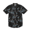 Billabong Sundays Mini SS - Button Up - Mens, Black/Aqua, Small, M503TBSM-BAQ-S