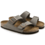 Birkenstock Arizona Birkibuc Cork Footbed Sandal - Womens, Stone Birkibuc, Medium, 45, 151211-45
