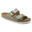 Birkenstock Arizona Leather Anatomically Formed Footbed Sandal, Khaki Leather, Narrow, 37, 1014176-37