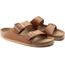 Birkenstock Arizona Leather Sandals - Mens, Antique Pull Up Cognoc, 42, 1015538-R-42