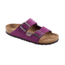 Birkenstock Arizona Nubuck Soft Footbed Sandal - Women's-Magenta-Medium-39