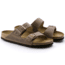Birkenstock Arizona Oiled Leather Cork-Latex Footbed Sandals, Tobacco Oiled Leather, Narrow, 37, 352203-37
