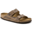 Birkenstock Arizona Soft Footbed Oiled Nubuck Leather Sandals, Tobacco Brown, Narrow, 37, 552813-37