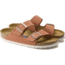 Birkenstock Arizona Soft Footbed Suede Leather Sandals - Womens, Earth Red, 36, 1015888-N-36