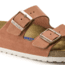 Birkenstock Arizona Soft Footbed Suede Leather Sandals - Womens, Earth Red, 36, 1015888-N-36