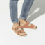 Birkenstock Arizona Soft Footbed Suede Leather Sandals - Womens, Earth Red, 36, 1015888-N-36