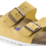 Birkenstock Arizona Soft Footbed Suede Leather Sandals - Womens, Ochre, 39, 1015889-R-39