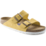 Birkenstock Arizona Soft Footbed Suede Leather Sandals - Womens, Ochre, 39, 1015889-R-39