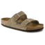 Birkenstock Arizona Suede Soft Footbed Sandal - Women's-Taupe-Narrow-39