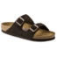 Birkenstock Arizona Suede Soft Footbed, Mocha, 36 EU Regular 95131-1-36