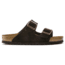 Birkenstock Arizona Suede Soft Footbed - Women's, Mocha, 35 95131-1-35
