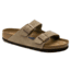 Birkenstock Birkenstock Arizona Narrow Soft Footbed Suede Leather Sandals, 951303-TAUPE-36