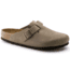 Birkenstock Birkenstock Boston Soft Footbed Narrow Taupe Suede, 560773-38